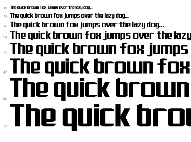 J-LOG Rebellion Sans font waterfall